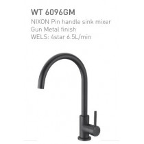 ECT NIXON Pin Handle Sink Mixer Gun Metal Finish